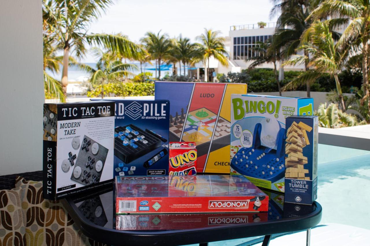 Beach Bliss Steps To Ocean, Pool & Game Room Fun Hollywood Luaran gambar